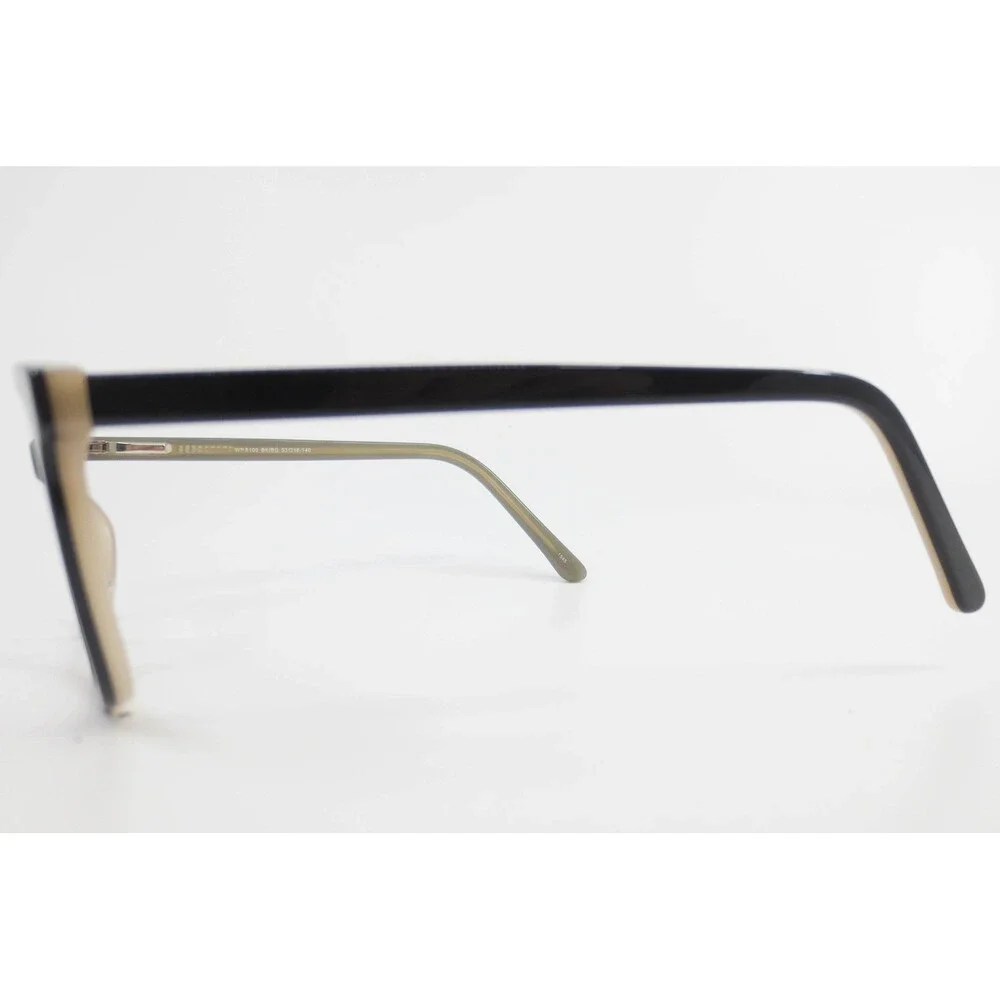 Warby Parker WP 8100 BK/BG Black Beige Square Eyeglasses Frames 53-16-140